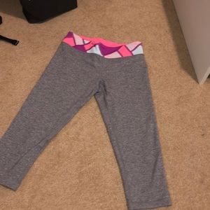cropped workout pants